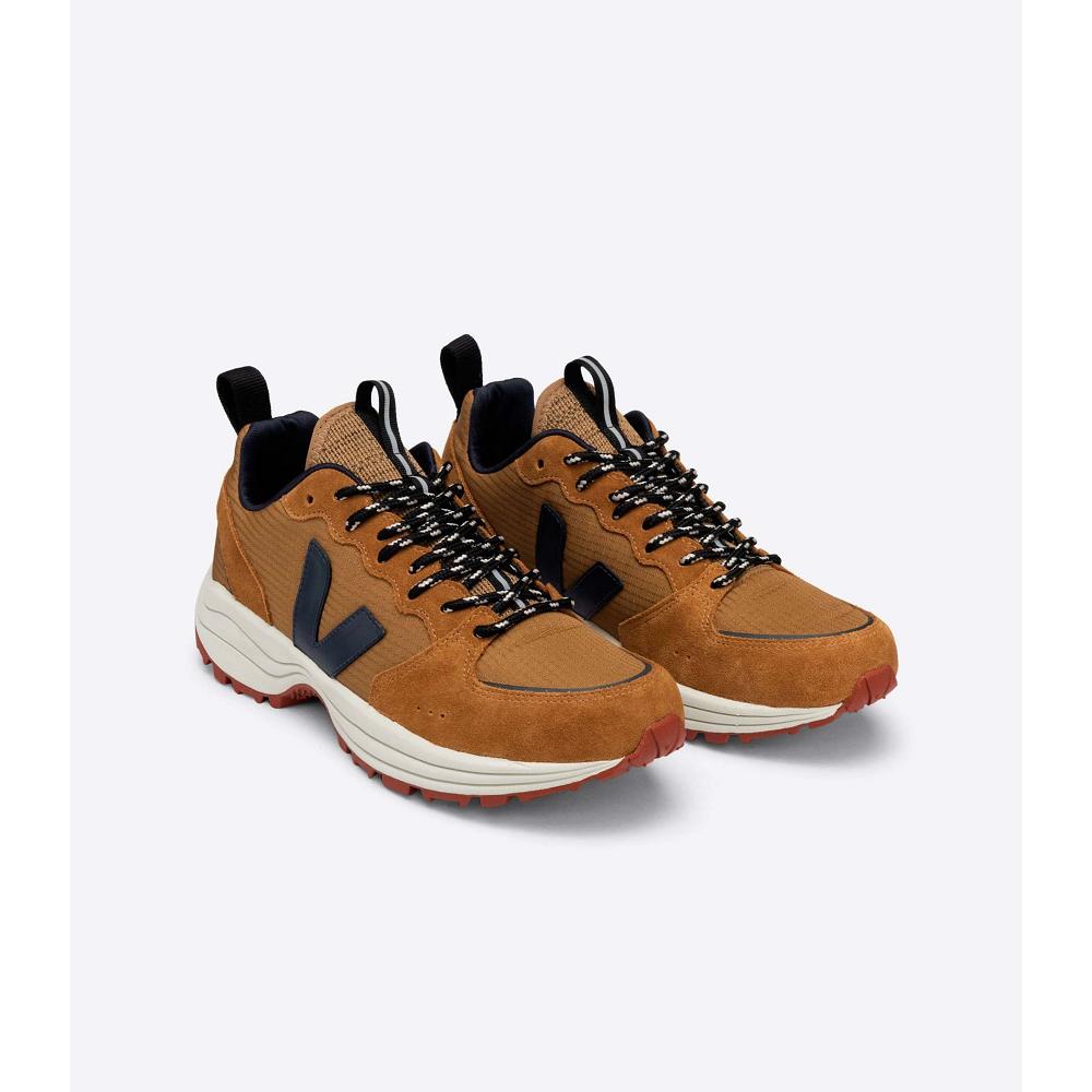 Veja VENTURI RIPSTOP Men's Running Shoes Brown | CA 180GSO